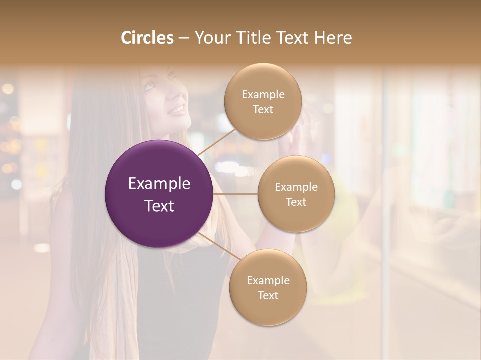 Shop Smile Deciding PowerPoint Template