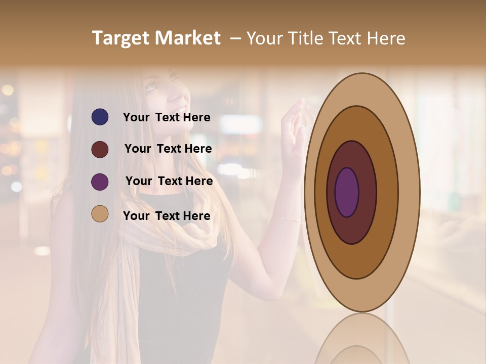 Shop Smile Deciding PowerPoint Template