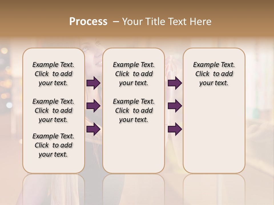 Shop Smile Deciding PowerPoint Template