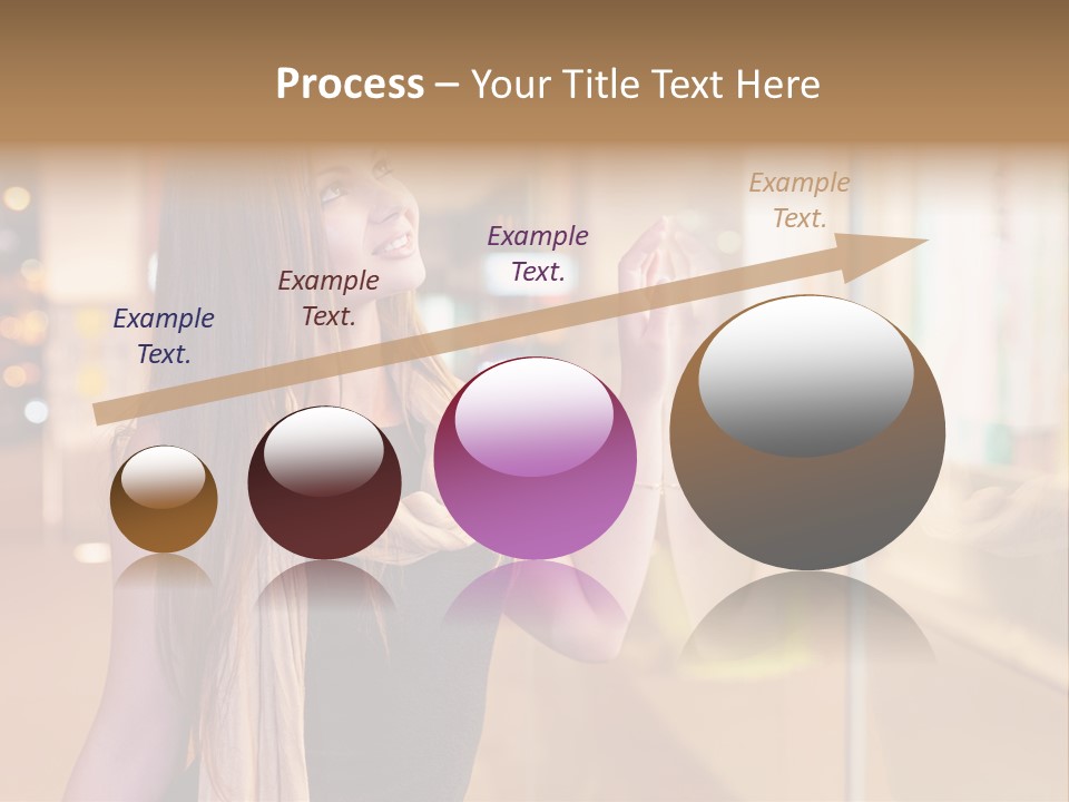 Shop Smile Deciding PowerPoint Template