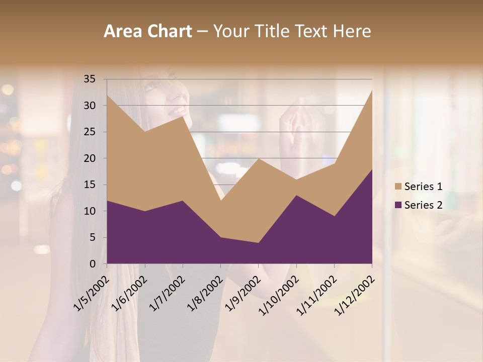 Shop Smile Deciding PowerPoint Template