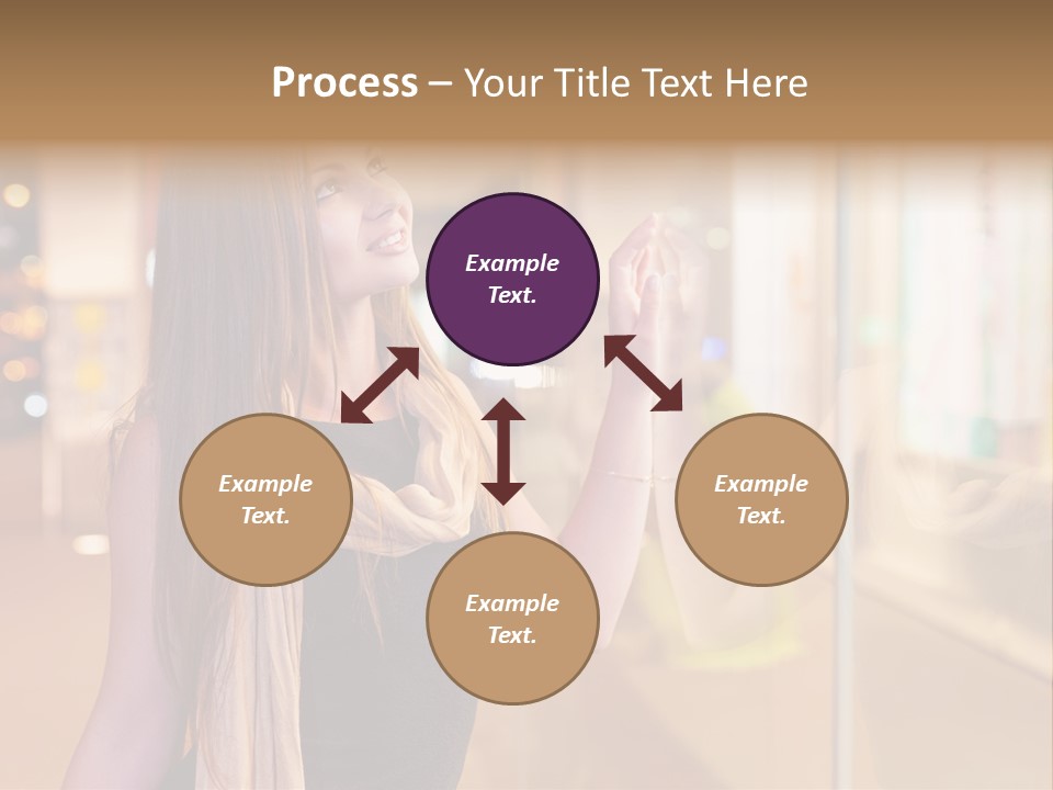 Shop Smile Deciding PowerPoint Template