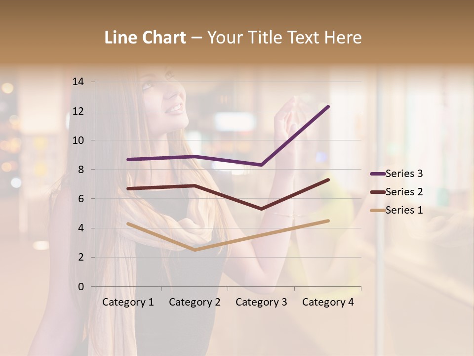 Shop Smile Deciding PowerPoint Template