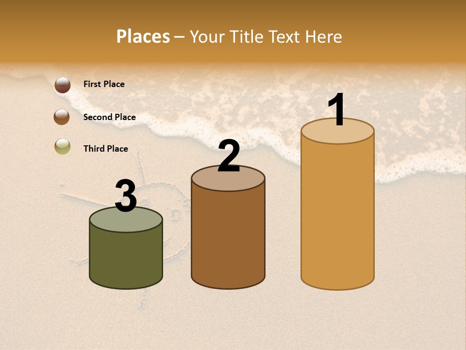 August Draw Shore PowerPoint Template