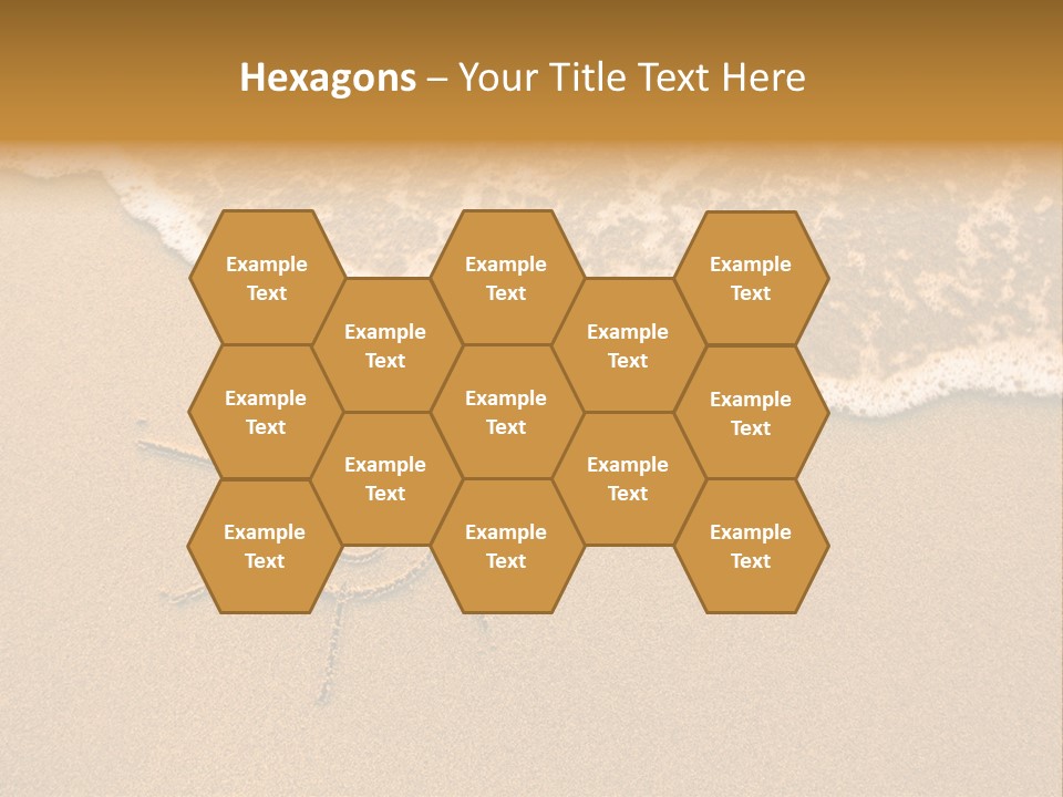 August Draw Shore PowerPoint Template