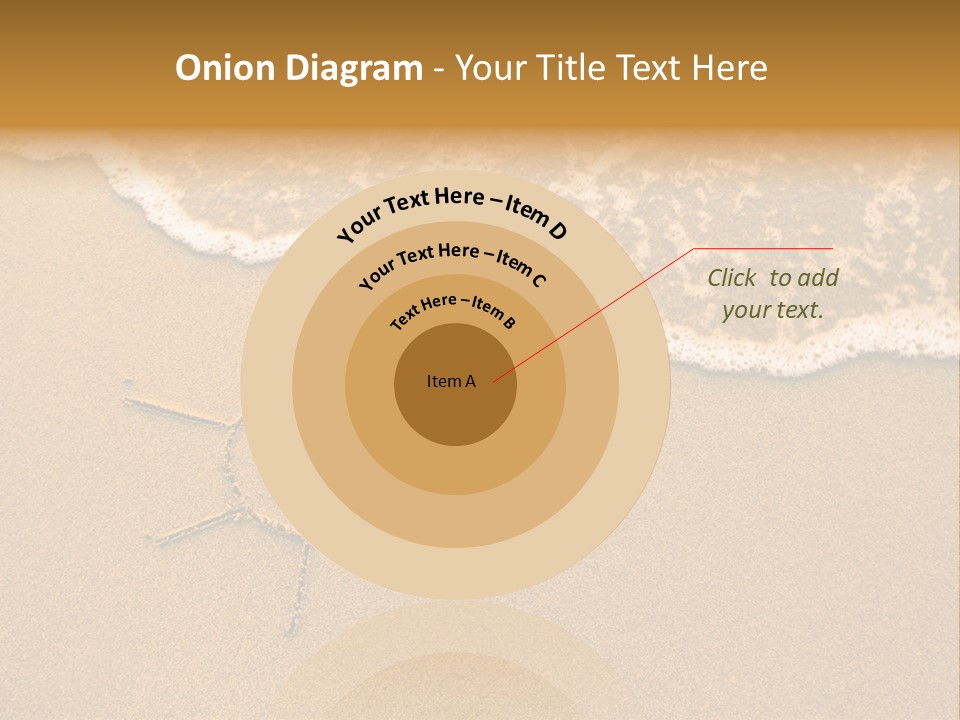 August Draw Shore PowerPoint Template