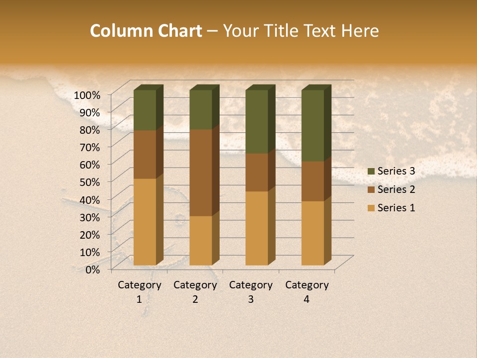 August Draw Shore PowerPoint Template