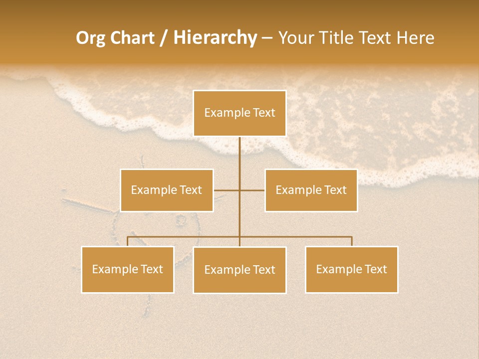 August Draw Shore PowerPoint Template