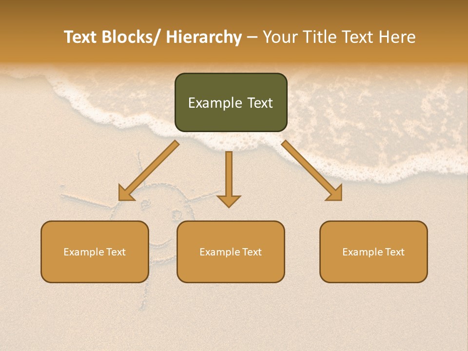 August Draw Shore PowerPoint Template