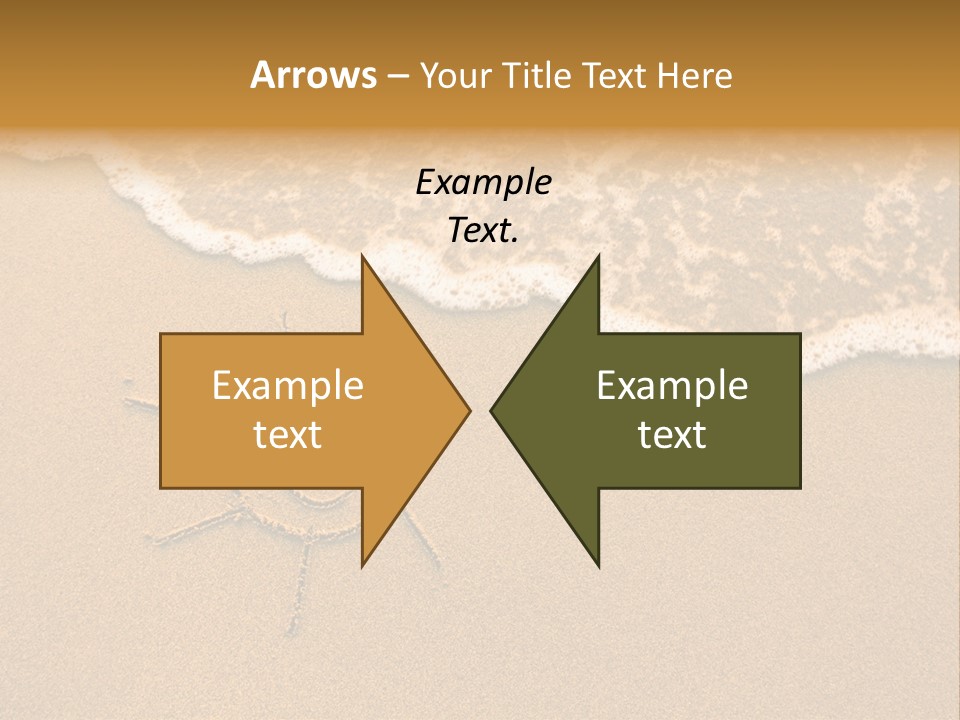 August Draw Shore PowerPoint Template