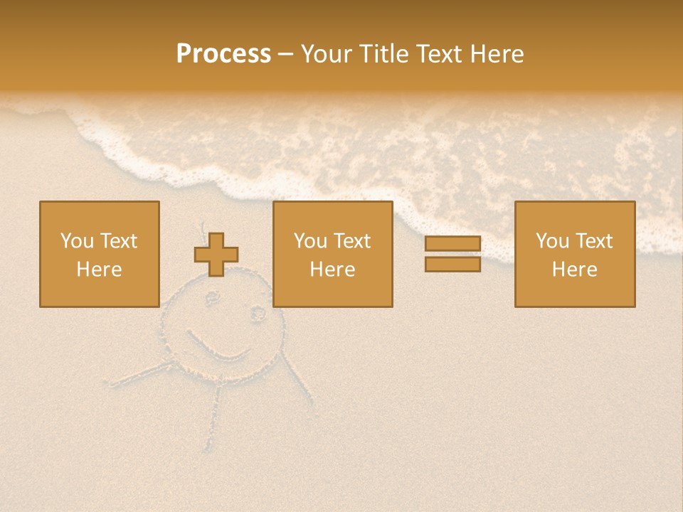 August Draw Shore PowerPoint Template