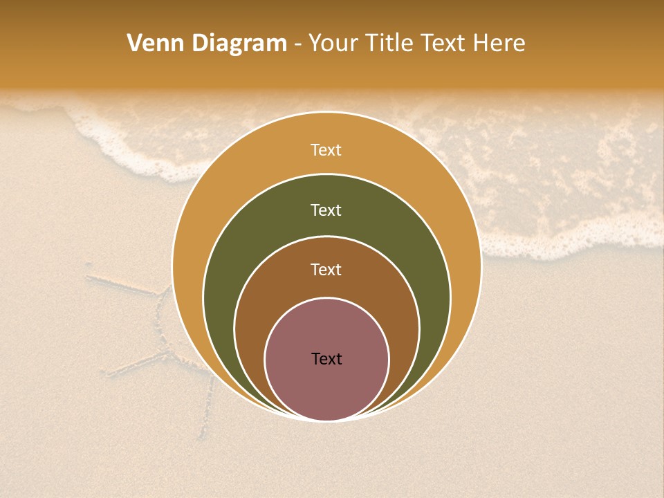 August Draw Shore PowerPoint Template