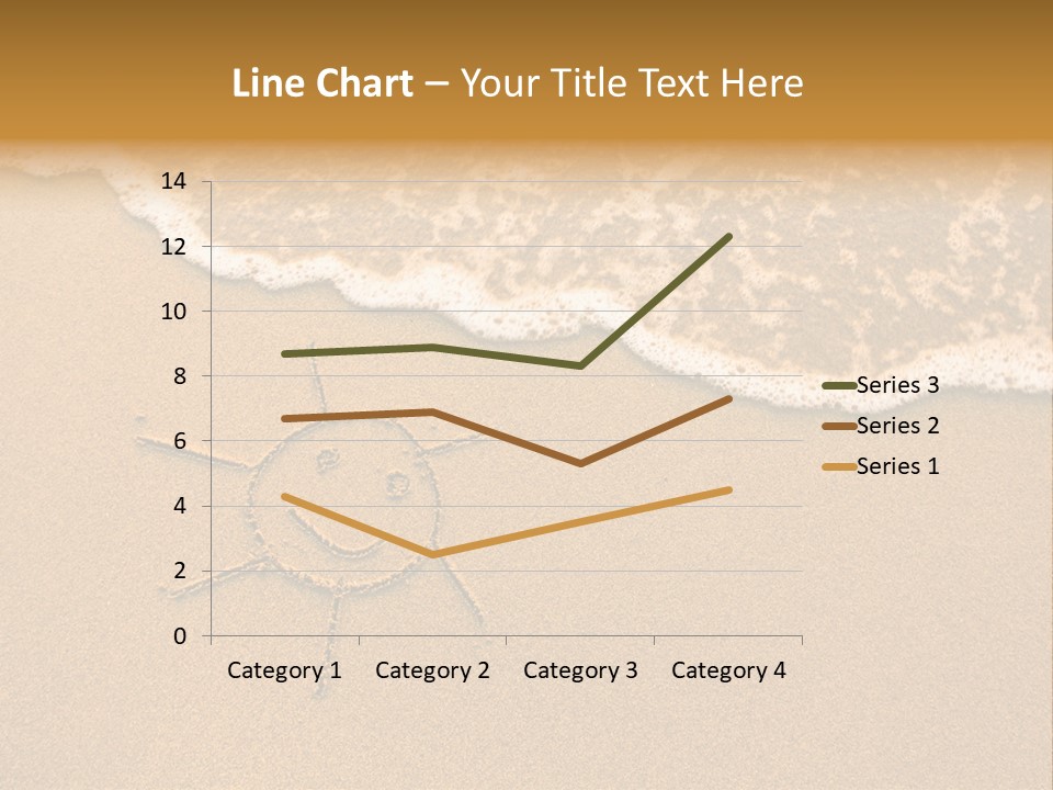 August Draw Shore PowerPoint Template