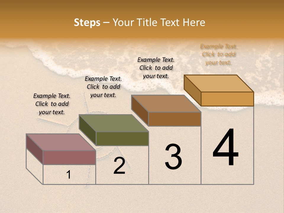 August Draw Shore PowerPoint Template