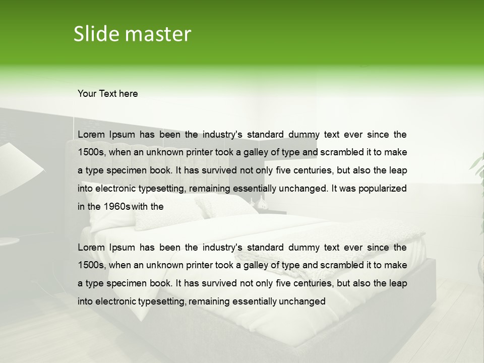 Contemporary Floor Design PowerPoint Template