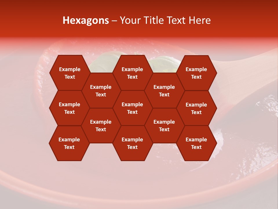 Sauce Wood Background PowerPoint Template