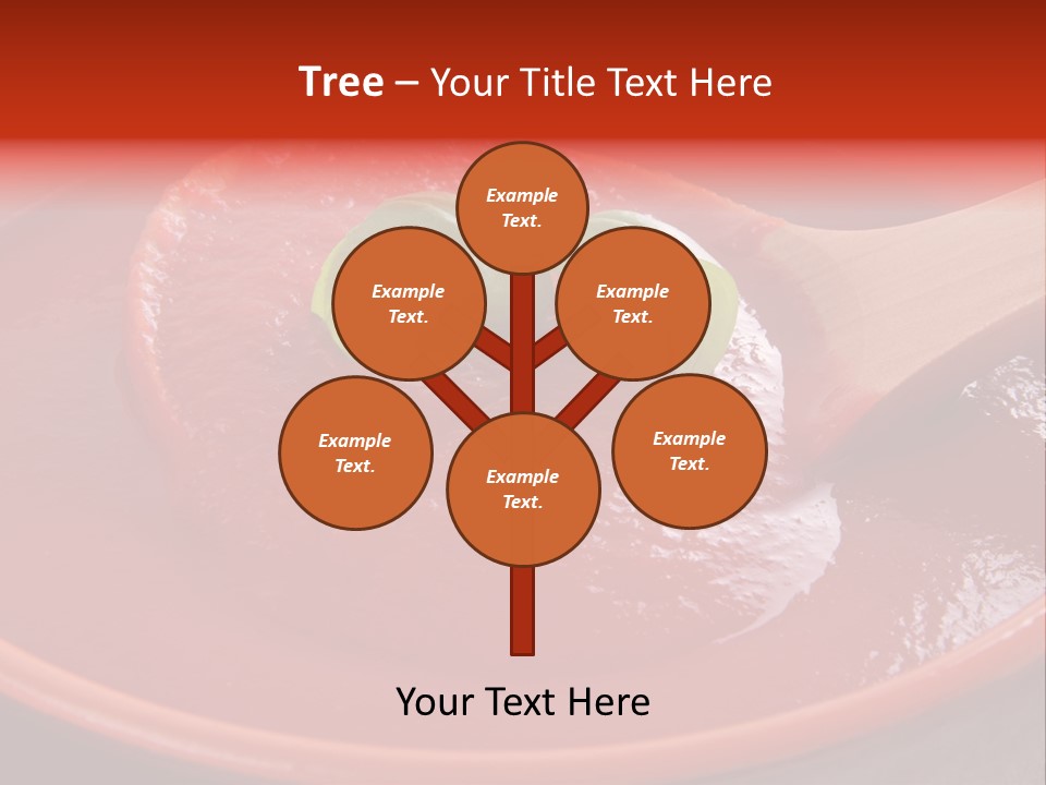 Sauce Wood Background PowerPoint Template