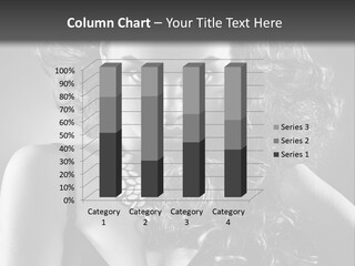 Curls Background Hairdo PowerPoint Template