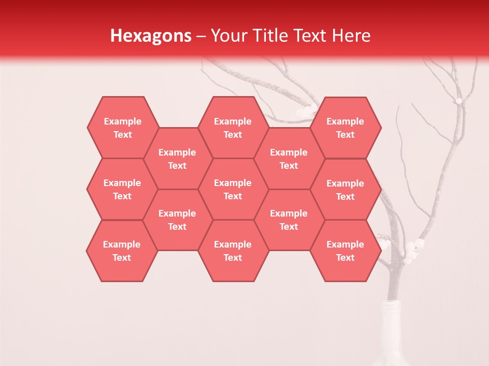 Home Merry Vase PowerPoint Template