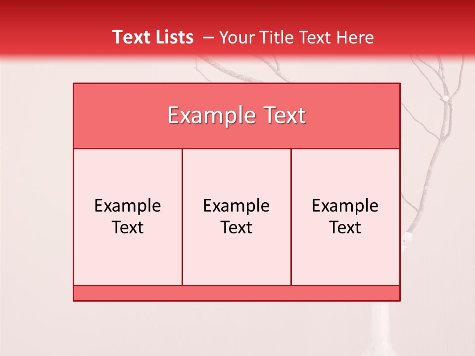 Home Merry Vase PowerPoint Template