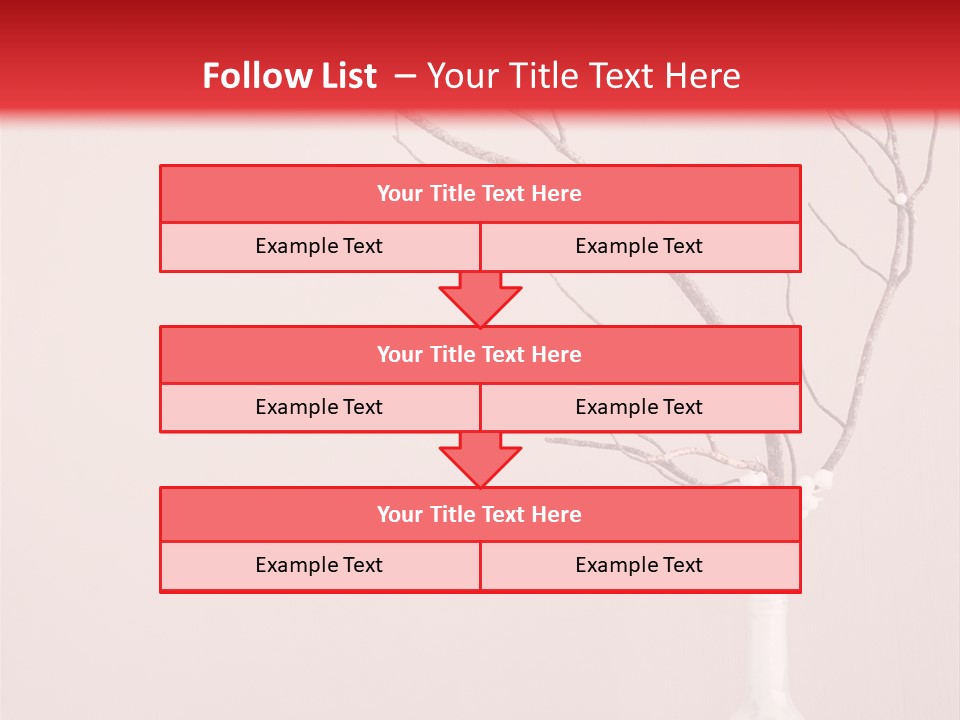 Home Merry Vase PowerPoint Template