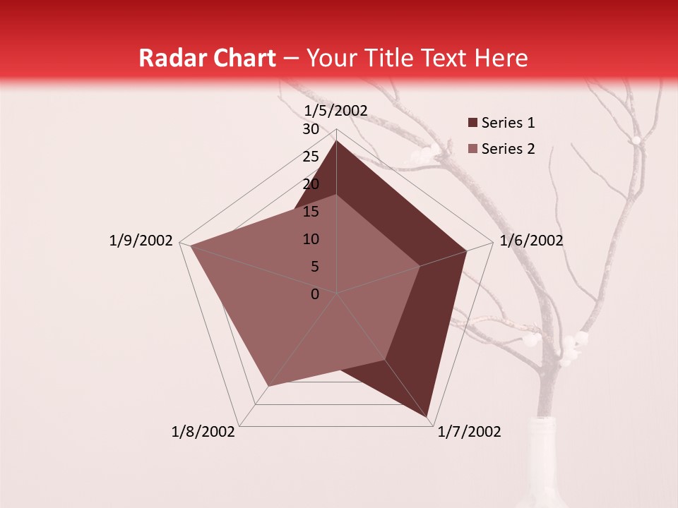 Home Merry Vase PowerPoint Template