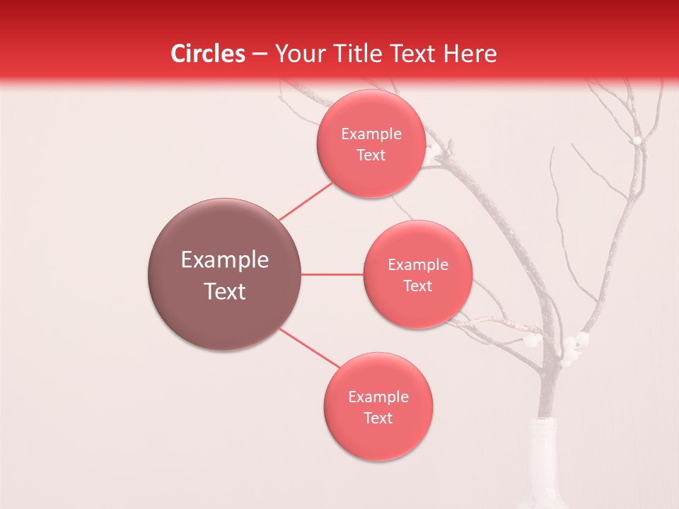 Home Merry Vase PowerPoint Template