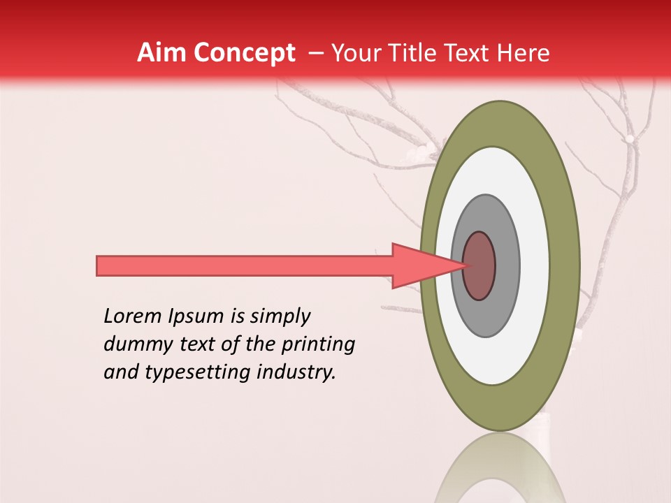 Home Merry Vase PowerPoint Template