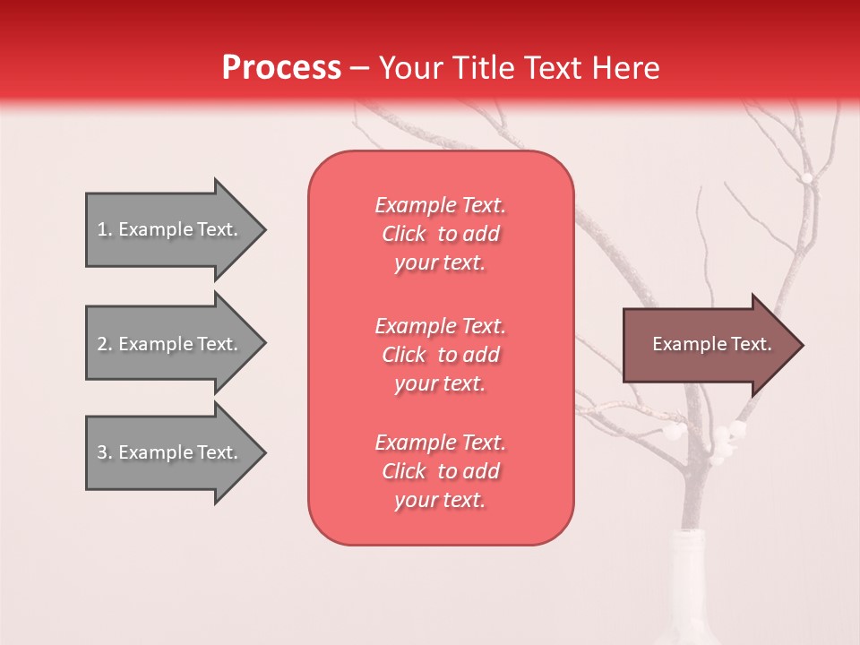 Home Merry Vase PowerPoint Template