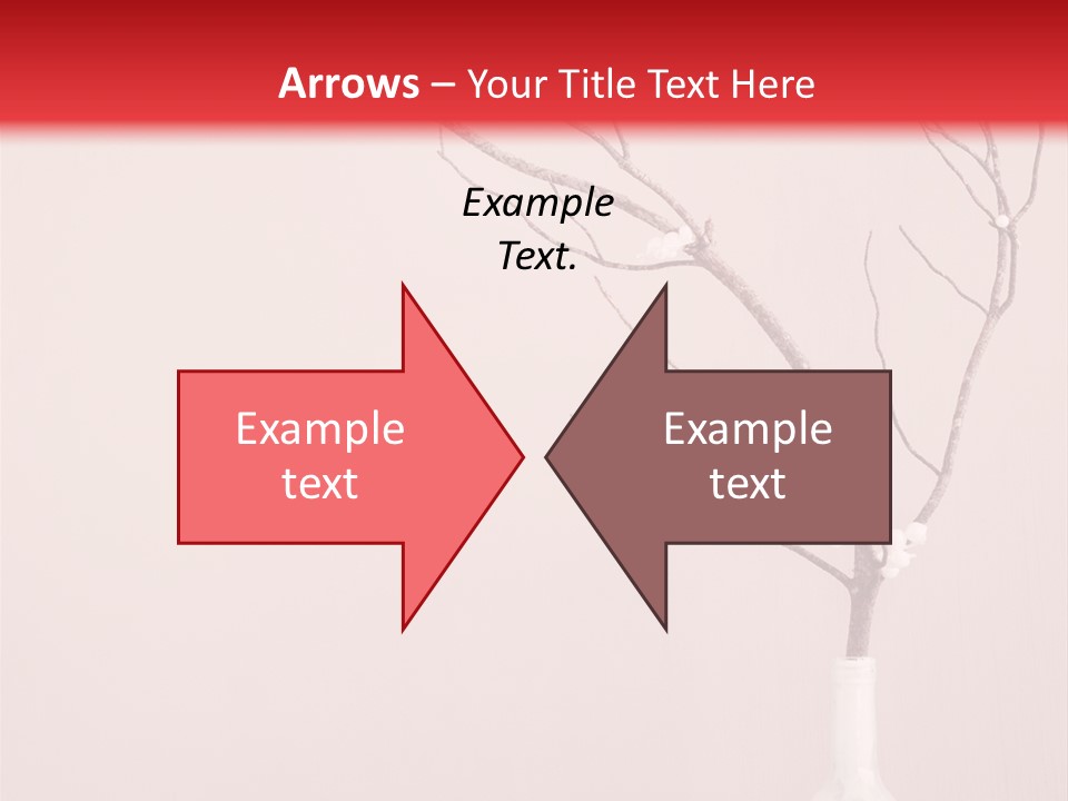 Home Merry Vase PowerPoint Template