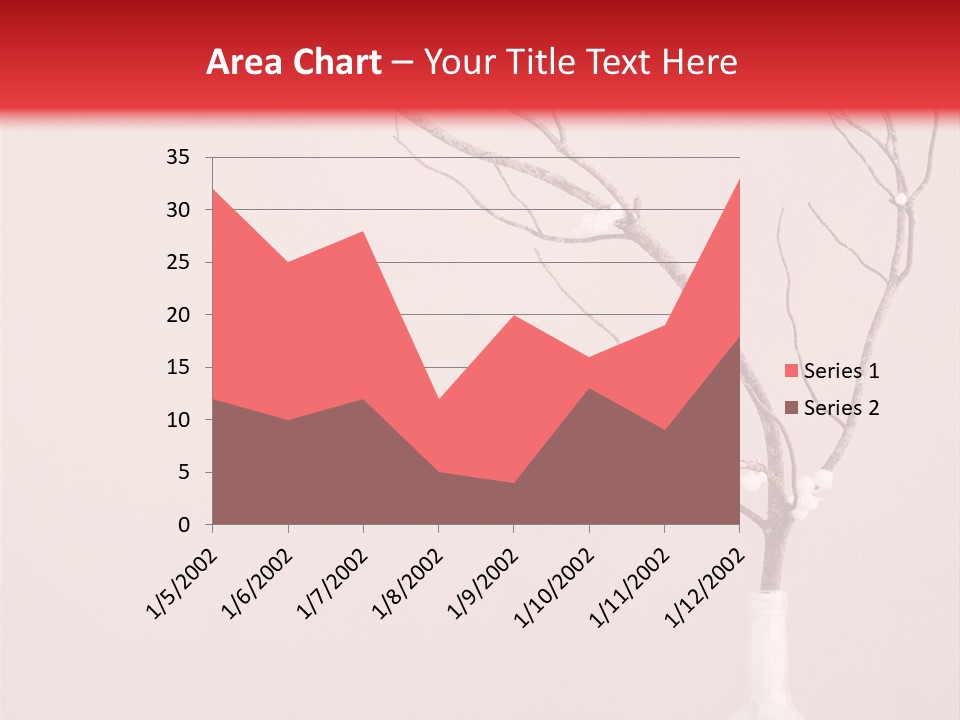 Home Merry Vase PowerPoint Template