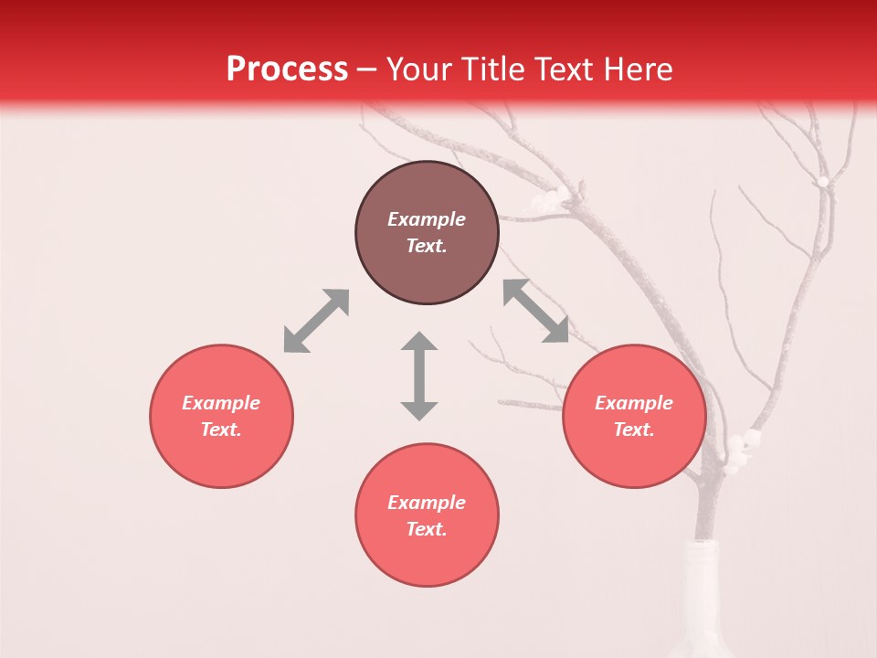 Home Merry Vase PowerPoint Template
