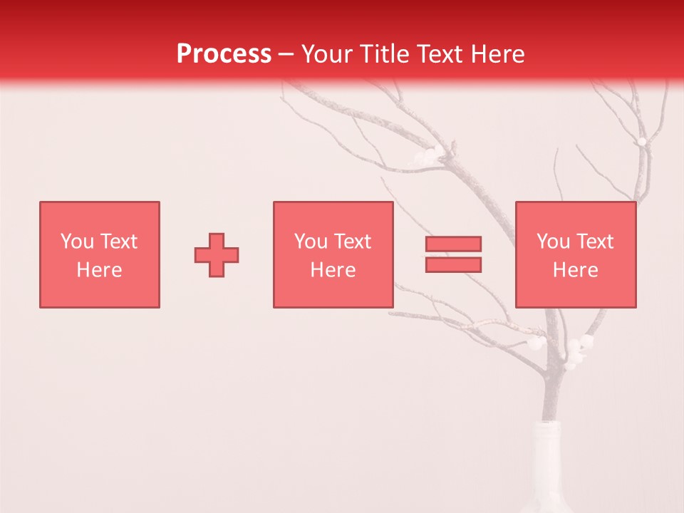 Home Merry Vase PowerPoint Template