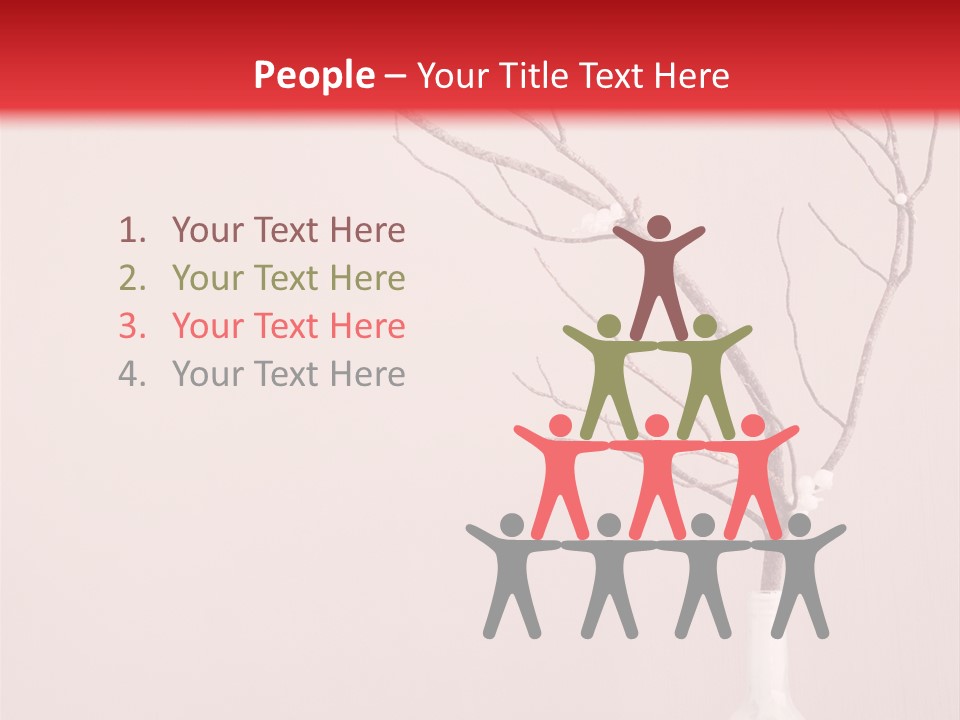 Home Merry Vase PowerPoint Template