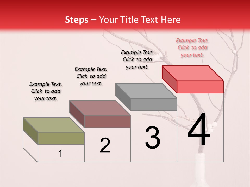 Home Merry Vase PowerPoint Template