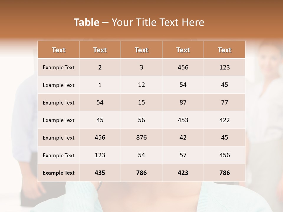 Online Modern Secretary PowerPoint Template