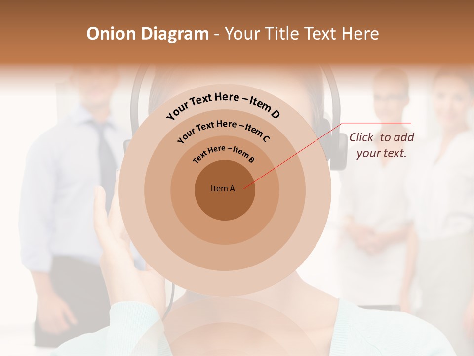 Online Modern Secretary PowerPoint Template
