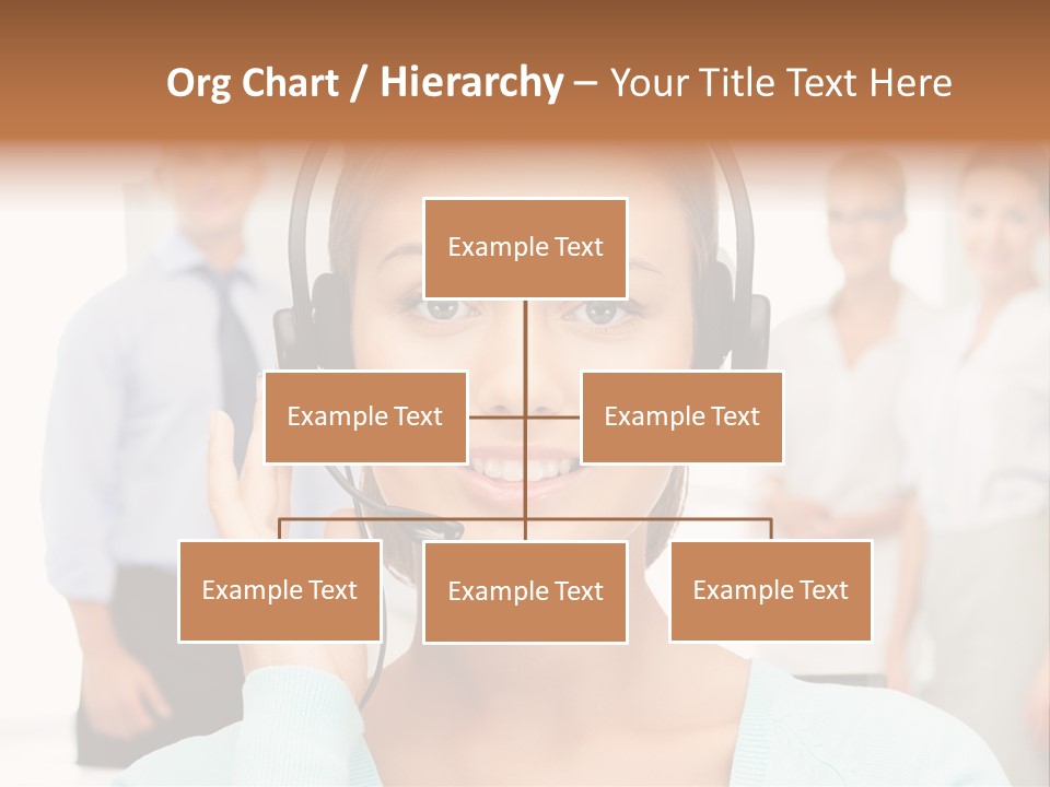Online Modern Secretary PowerPoint Template