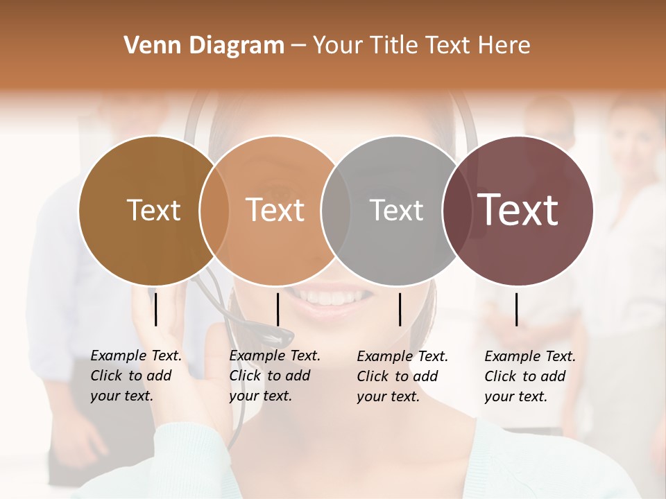 Online Modern Secretary PowerPoint Template