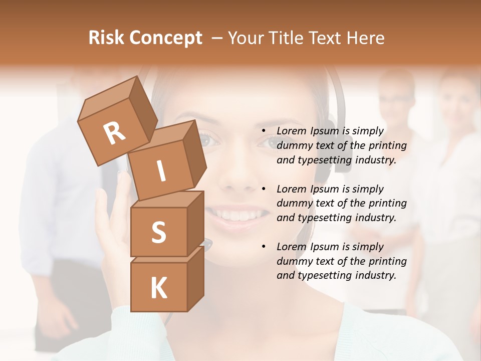 Online Modern Secretary PowerPoint Template