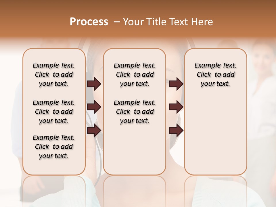 Online Modern Secretary PowerPoint Template