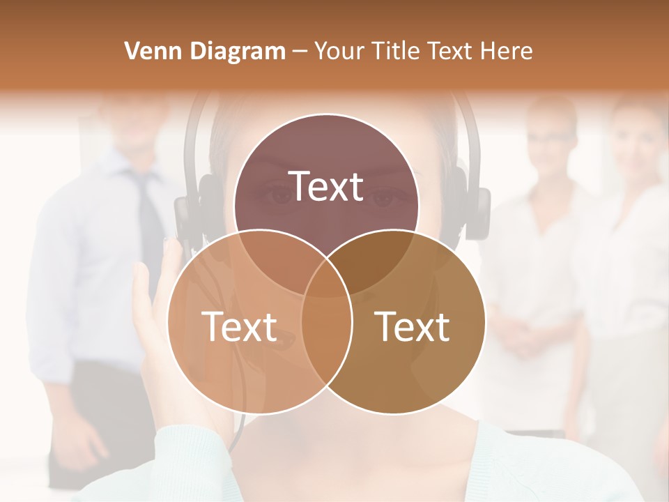 Online Modern Secretary PowerPoint Template