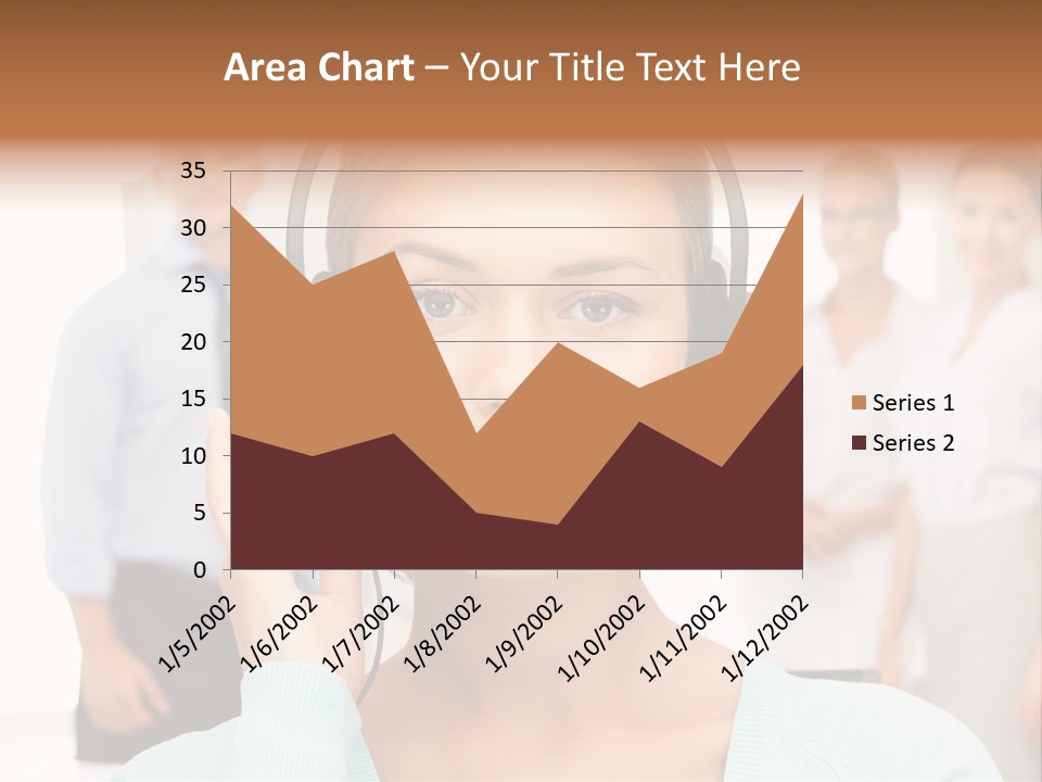Online Modern Secretary PowerPoint Template