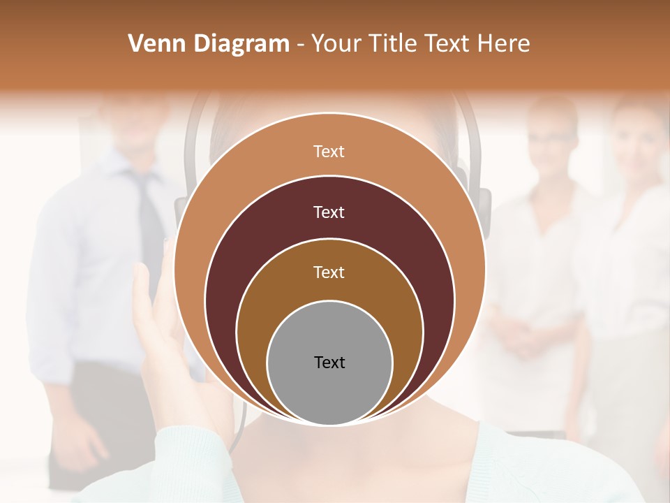 Online Modern Secretary PowerPoint Template