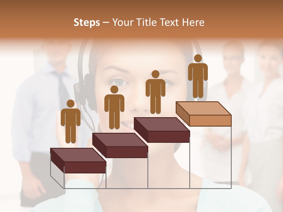 Online Modern Secretary PowerPoint Template
