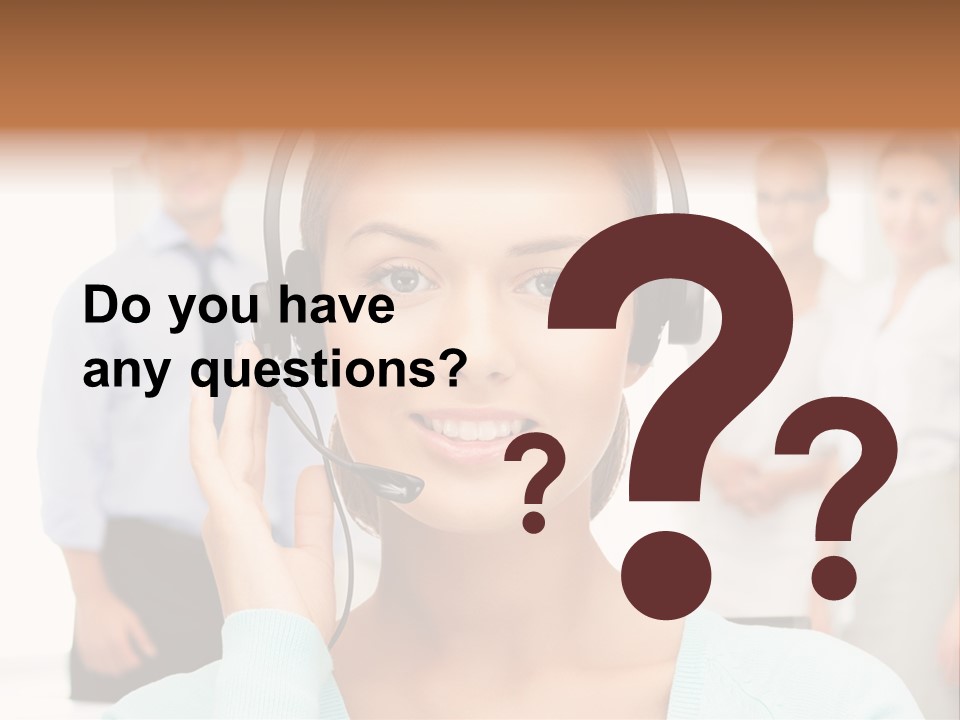 Online Modern Secretary PowerPoint Template