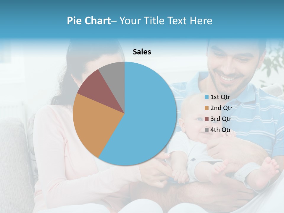 Mother Child Father PowerPoint Template