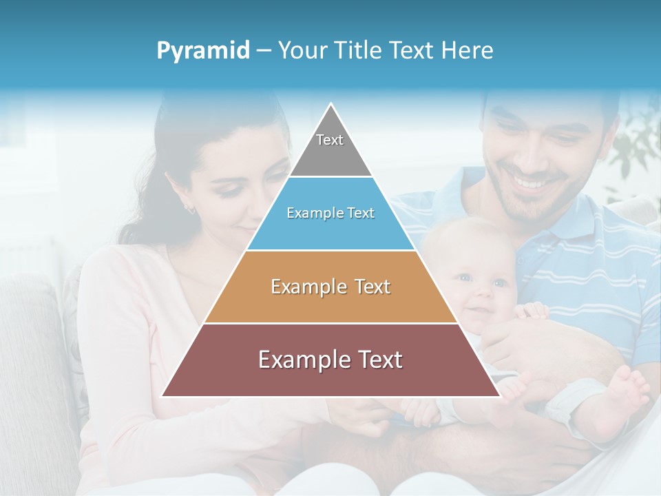 Mother Child Father PowerPoint Template