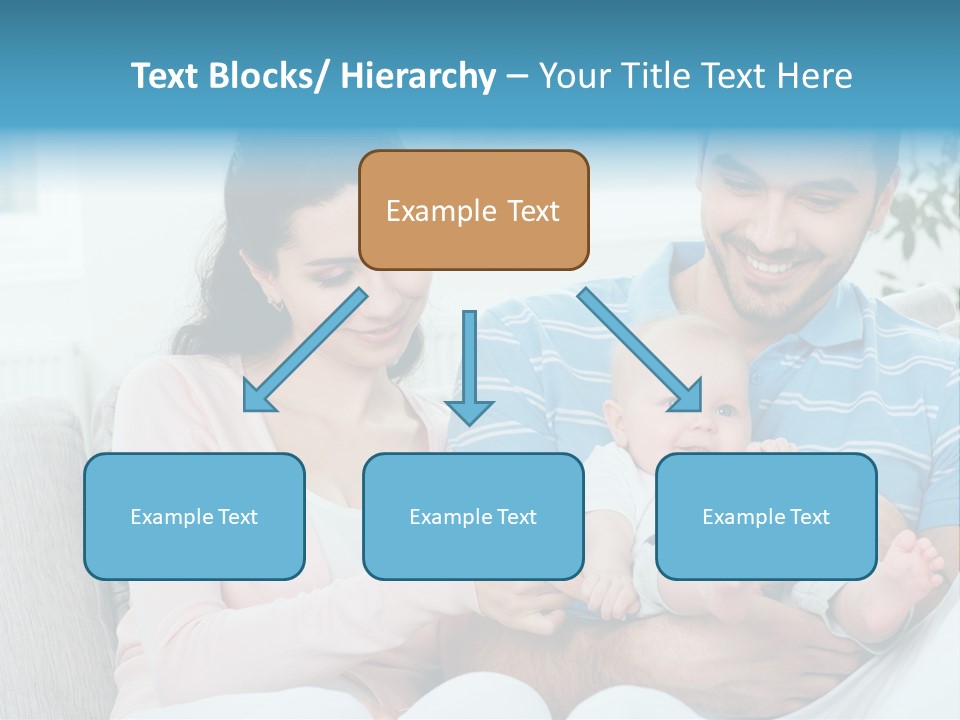 Mother Child Father PowerPoint Template