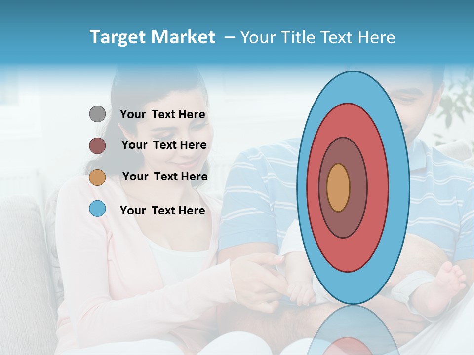 Mother Child Father PowerPoint Template